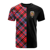 Udny Tartan T-Shirt Half of Me - Cross Style
